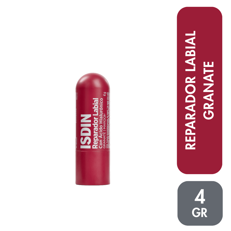ISDIN Reparador Labial Stick Granate 4 g