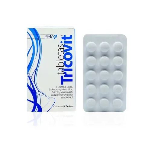 Tricovit 400 mg Caja X 60 Tabletas