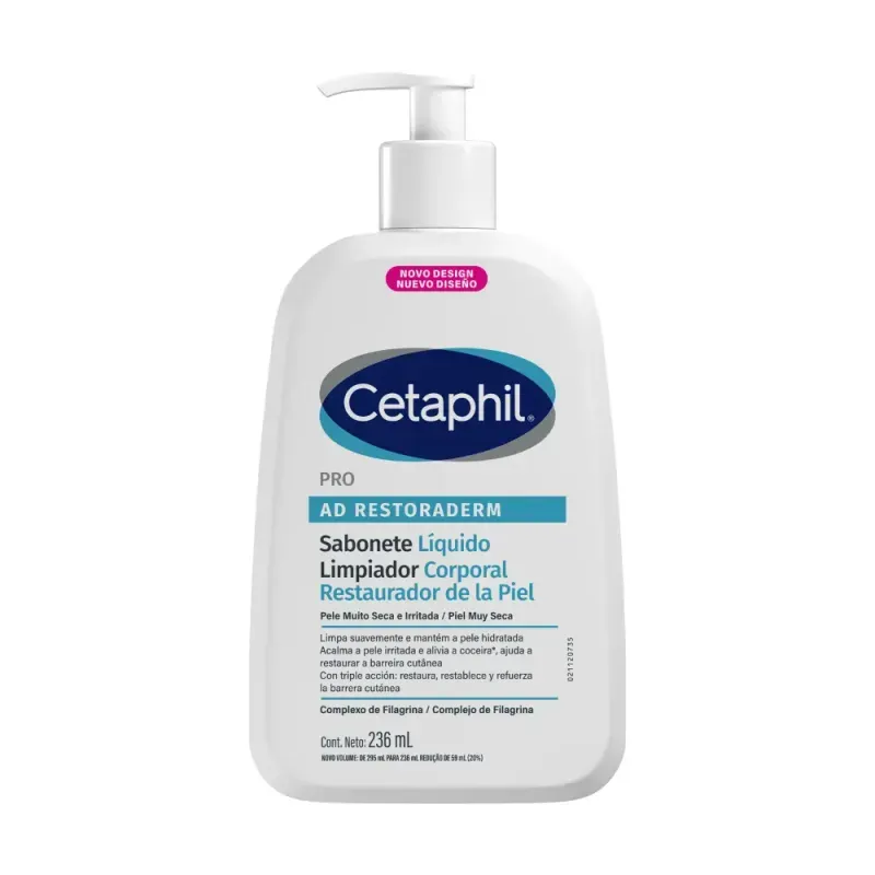 Cetaphil Pro AD Limpiador Frasco X 236 ml