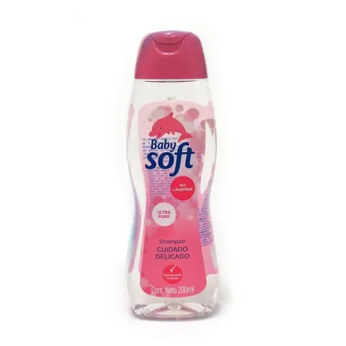 Shampoo Baby Soft Cuidado Delicado Frasco X 200 ml
