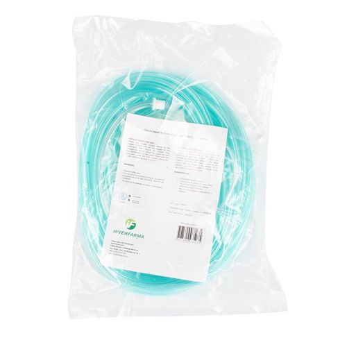 Cánula Nasal para Oxígeno Adulto 7 m Inver