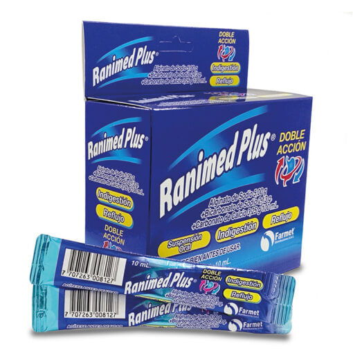 Ranimed Plus Suspensión Oral Caja X 24 Sobres