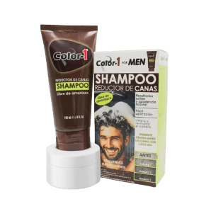 Shampoo Color 1 Reductor de Canas For Men Tubo 180 ml