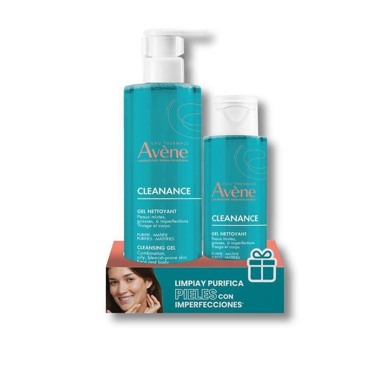 Avène Cleanance Gel 400ml + Gel 100ml