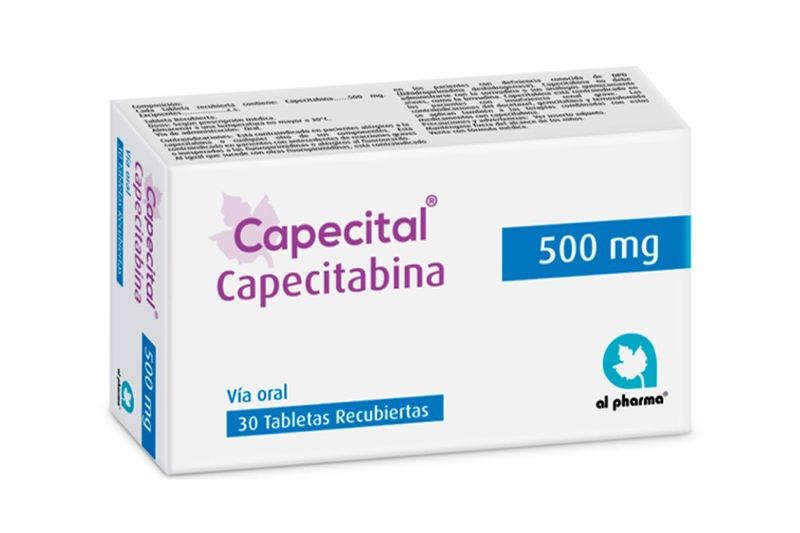 Capecitabina 500mg x 30 Tabletas Recubiertas