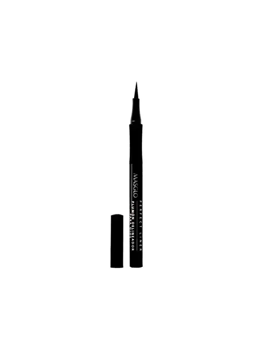 Delineador Plumón para Ojos Masglo Negro 1 ml