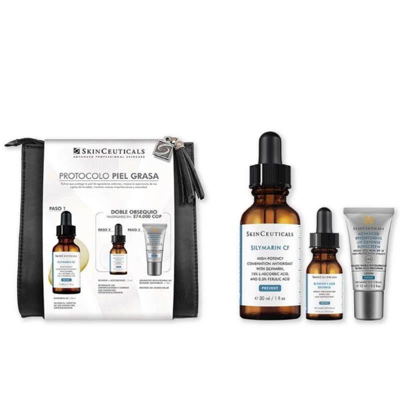 Pack Protocolo Piel Grasa Skinceuticals 30 ml