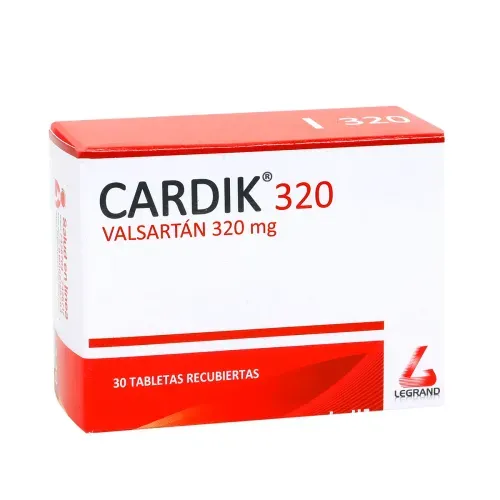 Cardik 320 mg Caja X 30 Tabletas Recubiertas