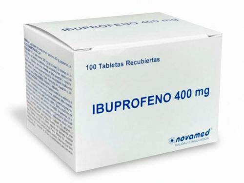 Ibuprofeno Novamed 400 mg Caja X 100 Tabletas
