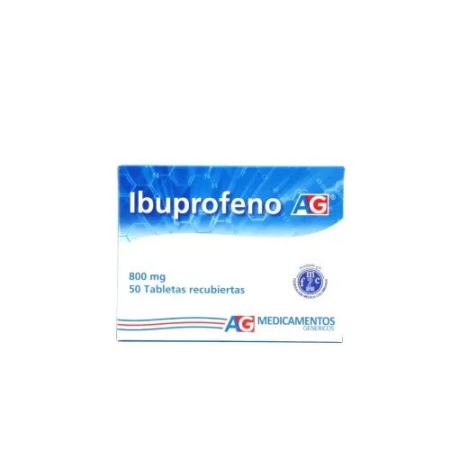 Ibuprofeno Novamed 800 mg Caja X 50 Tabletas