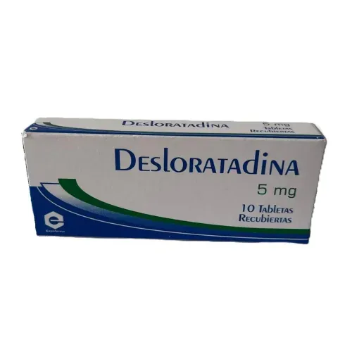 Desloratadina EXPO 5 mg Caja X 10 Tabletas