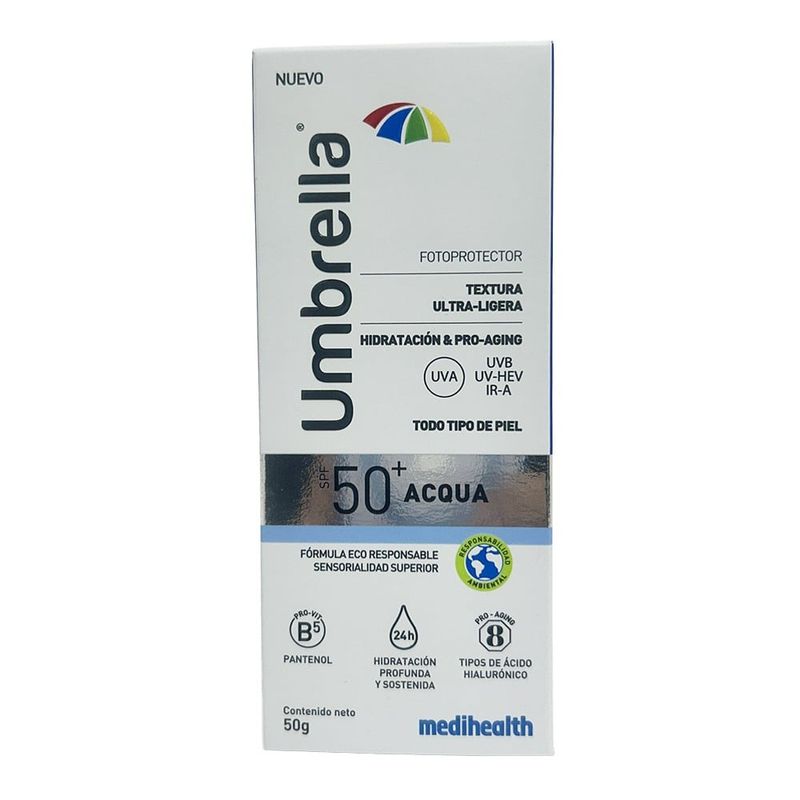 Umbrella Acqua Bloq Protector Solar SPF50+ 50g