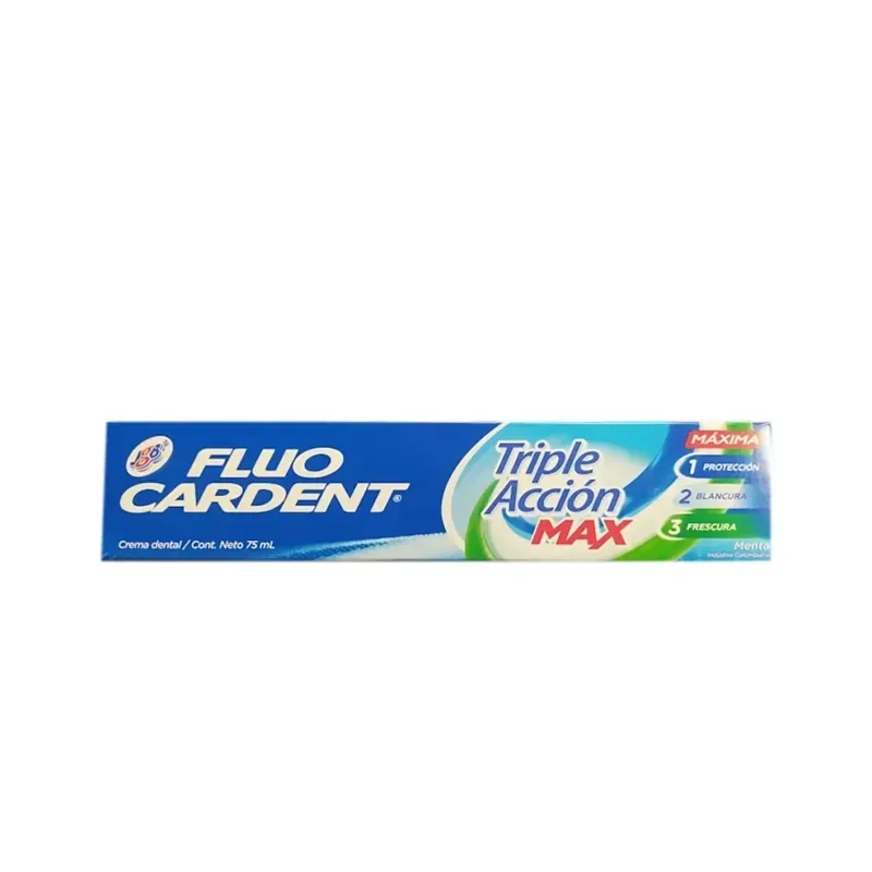 Crema Dental Fluocardent Triple Acción Max 22ml
