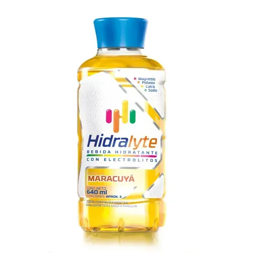 Hidralyte Maracuyá Frasco X 640 ml