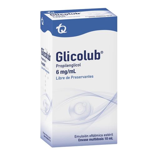 Glicolub 0.6% Solución Oftálmica Frasco X 10 ml