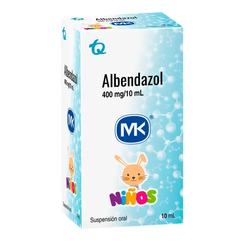 Albendazol 400 mg/10 ml Frasco X 10 ml