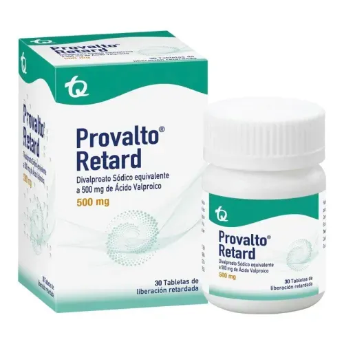 Provalto Retard 500 mg Frasco X 30 tabletas