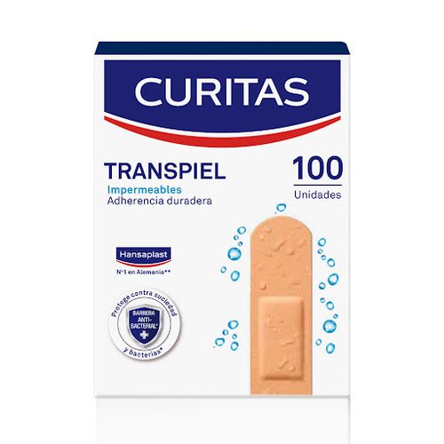 Curitas Venditas Transpiel Caja X 100 unidades