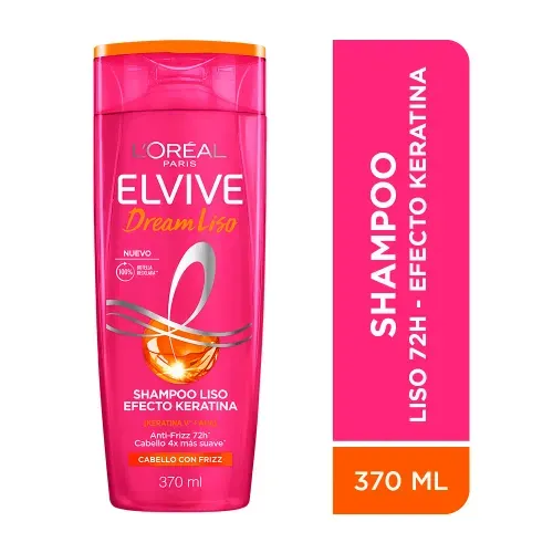 Shampoo Elvive Dream Liso Frasco X 370 ml