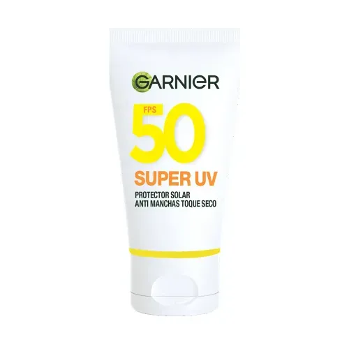 Protector Solar Garnier Super UV Toque Seco Tono Claro 40 g