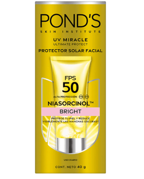 Bloqueador Ponds Sun Miracle Bright Tubo 40 g