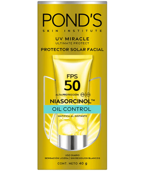 Bloqueador Ponds Sun Miracle Oil Control Tubo 40 g