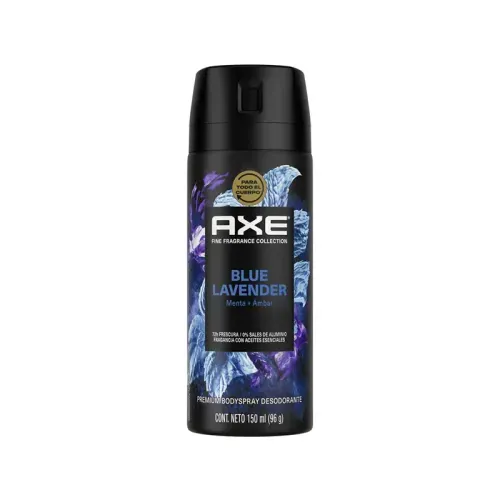 Desodorante Axe Aerosol Blue Lavanda Frasco X 150 ml