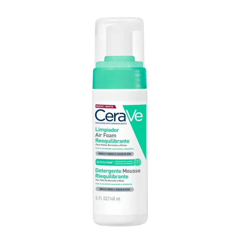 Cerave Limpiador Air Foam Reequilibrante 148 ml