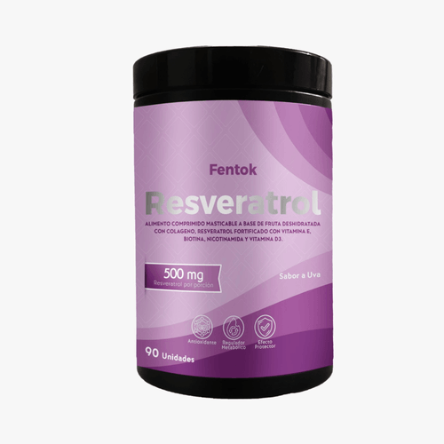 Resveratrol Sabor Uva Frasco X 500g