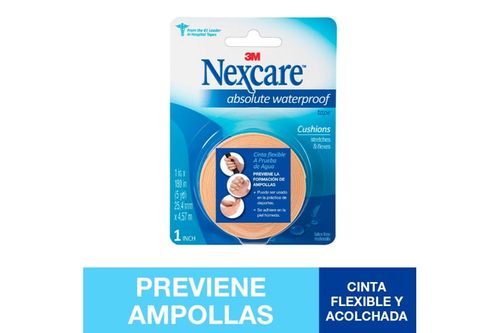 Nexcare Cinta Impermeable Aco 25 mm x 4.5 m
