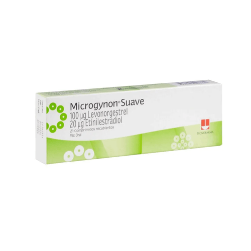 Microgynon Suave 0.1+0.02 Mg Caja X 21 Comprimidos Tecnofarma