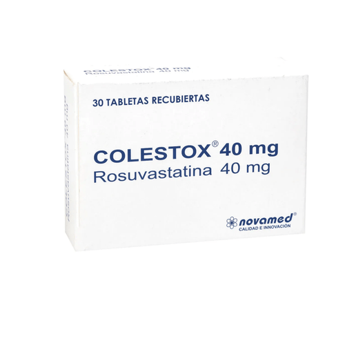 Colestox 40 Mg Caja 30 Tabletas Novamed