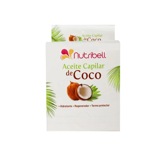 Aceite De Coco Nutribell Caja X 36 Frasco X 10 Ml