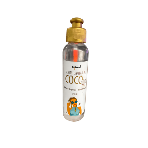 Aceite Capilar De Coco Frasco X 120 Ml Interbel