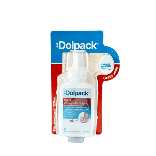 Enjuague Bucal Spray + Seda X120Ml Dolpack