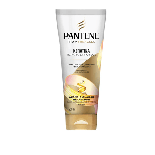 Acondicionador Keratina Sin Sal X250Ml Pantene