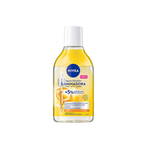 Agua Micelar Iluminadora Serum X400Ml Nivea