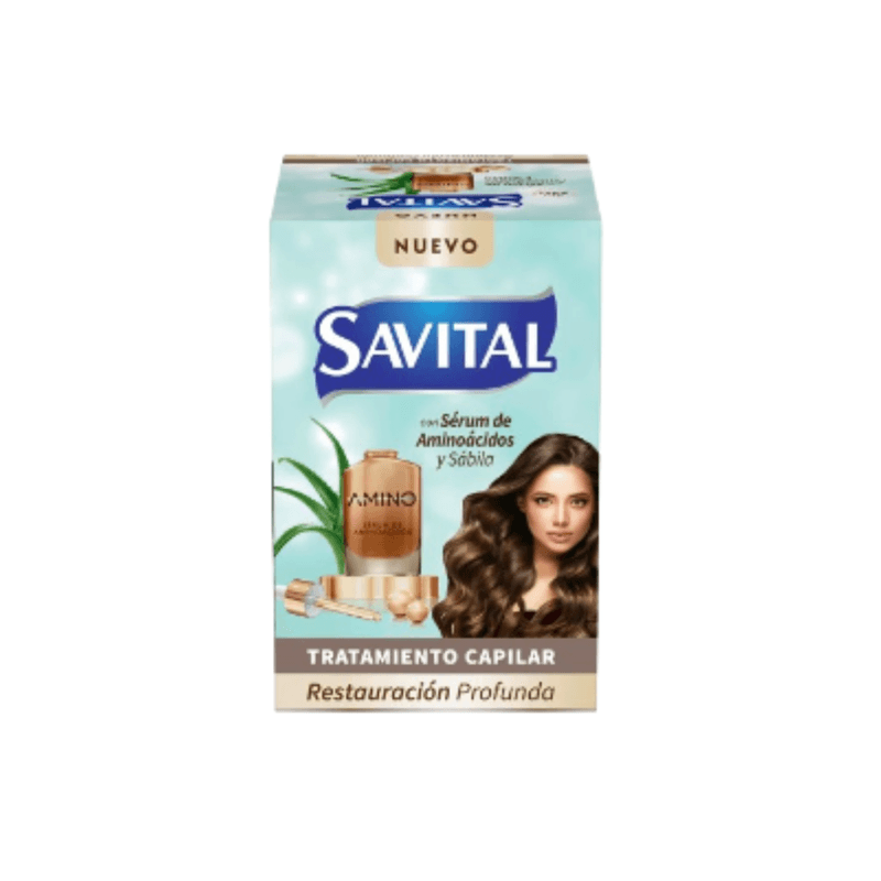 Tratamiento Aminoácidos x12 Sobres 33ml Savital