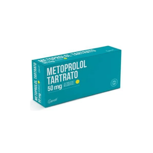 Metoprolol 50Mg X30 Tabletas