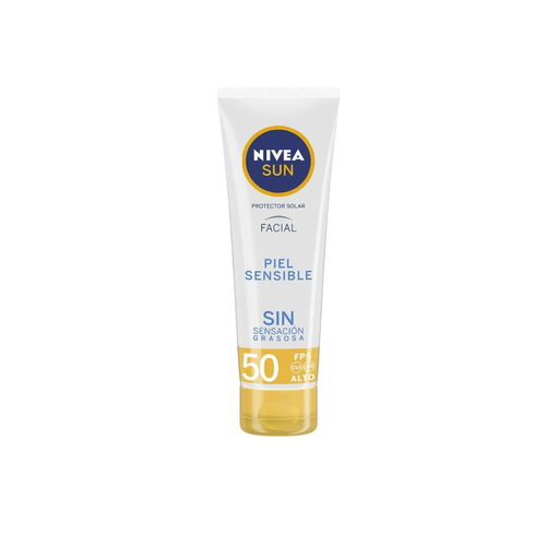 Bloqueador Nivea Facial P/Sensible Fps 50 50Ml