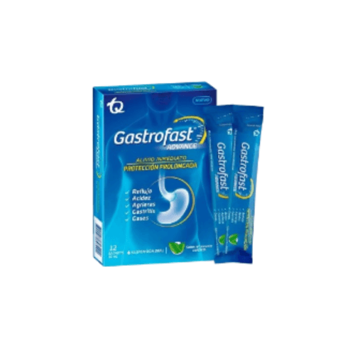 Gastrofast Advance Suspension Sobre Menta 10Ml X12 Tecnoquimicas
