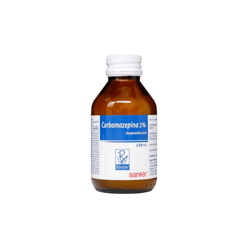 Carbamazepina 2% Suspensión Frasco Por 120Ml  Sanfer