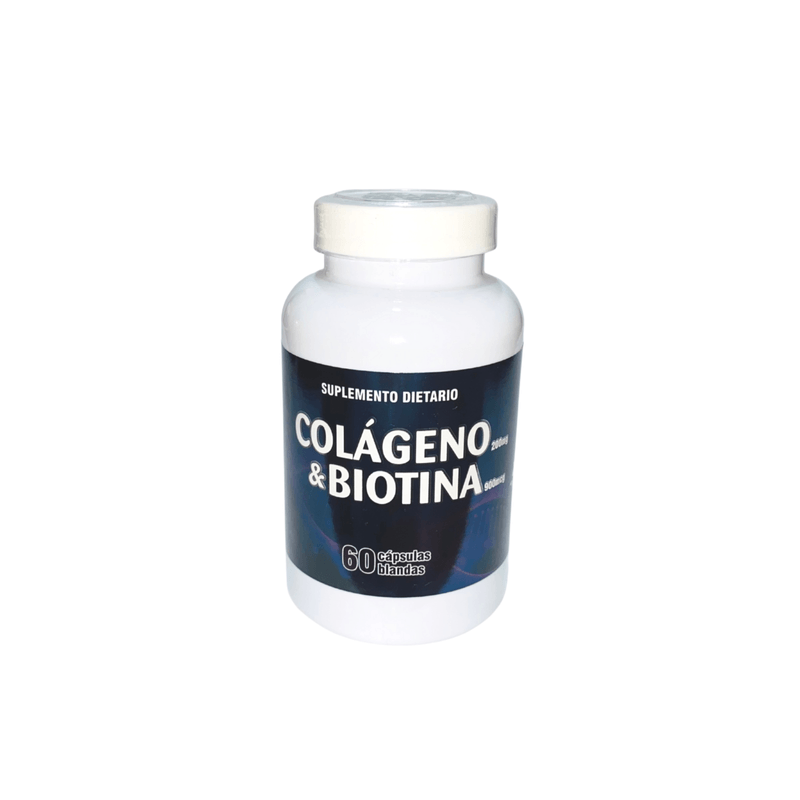 Colágeno y Biotina 60 Cápsulas Naturalmente