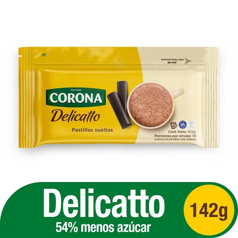 Chocolate Delicatto Premium Corona 142gr