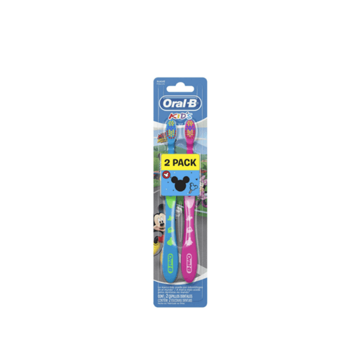 Cepillo Dental Kids Mickey X 2 Unid Oral-B