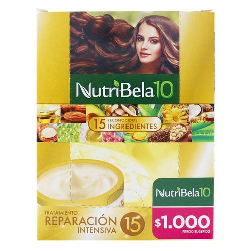 Tratamiento Nutribela Reparacion Intensiva X 12 Sobres X 27 Ml C/U