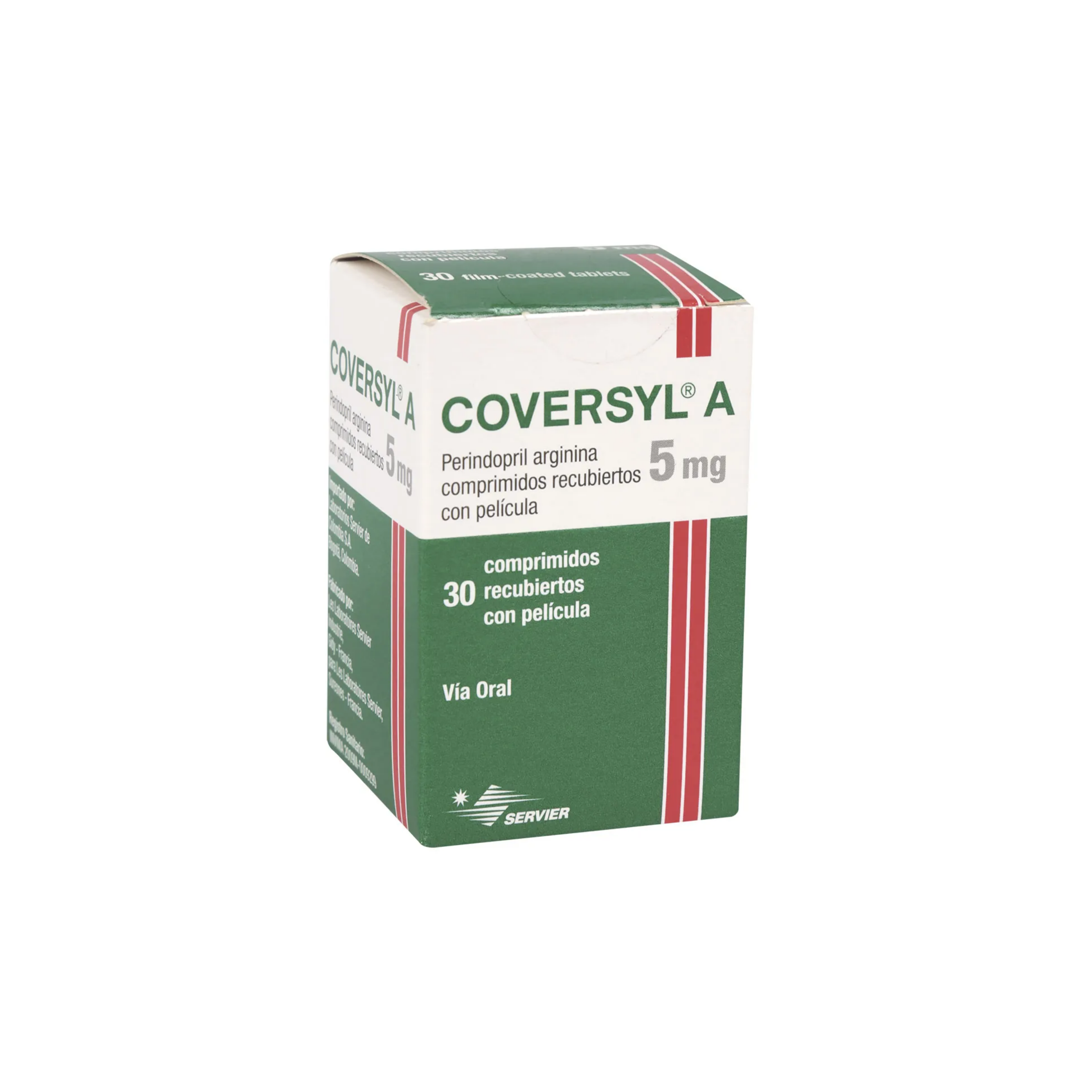 Coversyl A 5 Mg Caja X 30 Comprimidos | Axalotiene