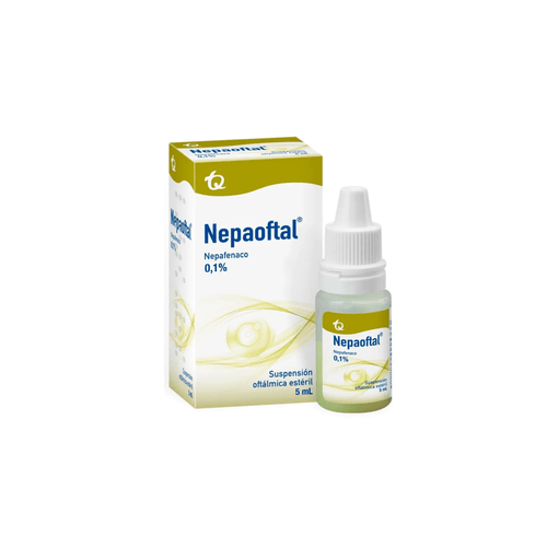 Nepaoftal 1 Mg Suspensión Oftálmica Frasco X 5 Ml