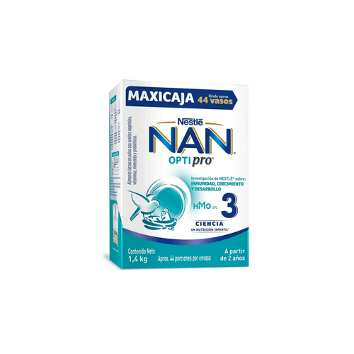 Fórmula Infantil Nan Optipro Etapa 3 Caja X 1,400 G