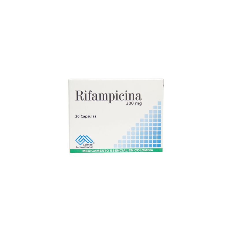Rifampicina 300 Mg Caja X 20 Cápsulas